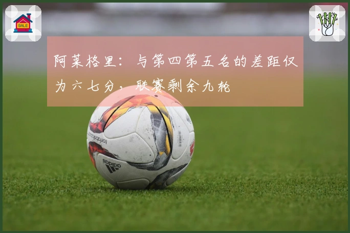 阿莱格里：与第四第五名的差距仅为六七分，联赛剩余九轮